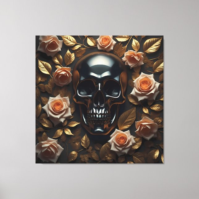 Impressão Em Tela Elegância Eterna (Frente)