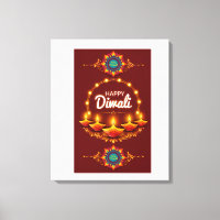 Elegante design de saudação de Diwali Mandala Feli