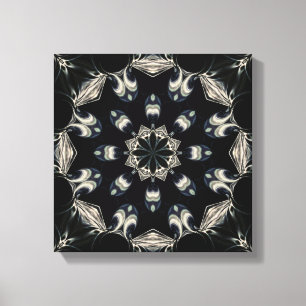 Impressão Em Tela Elegante Mandala