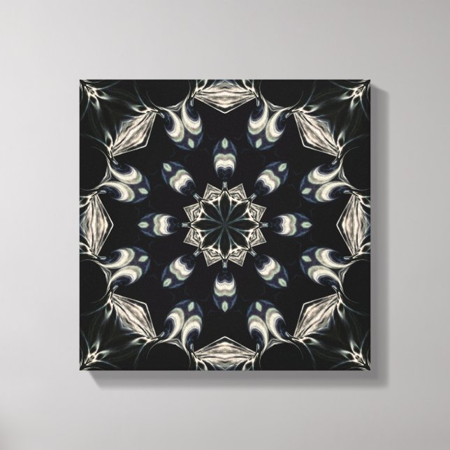 Impressão Em Tela Elegante Mandala (Frente)