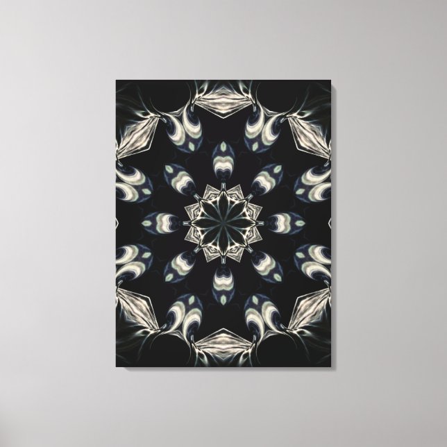 Impressão Em Tela Elegante Mandala (Frente)