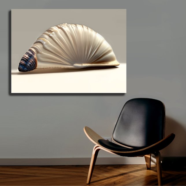 Impressão Em Tela Elegante Nautilus Spiral Wall Art (Criador carregado)