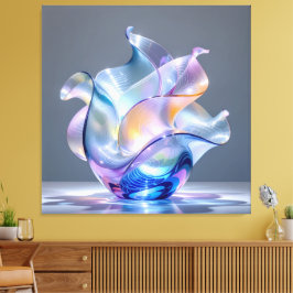 Impressão Em Tela Elegantes Glasdesign Kunst in ihrer klarsten Form