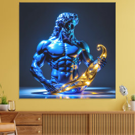 Impressão Em Tela Elegantes Glasdesign Kunst in ihrer klarsten Form