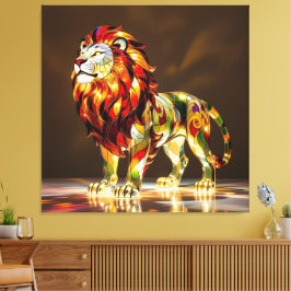 Impressão Em Tela Elegantes Glasdesign Kunst in ihrer klarsten Form