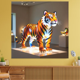 Impressão Em Tela Elegantes Glasdesign Kunst in ihrer klarsten Form