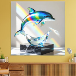 Impressão Em Tela Elegantes Glasdesign Kunst in ihrer klarsten Form