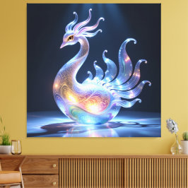 Impressão Em Tela Elegantes Glasdesign Kunst in ihrer klarsten Form