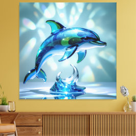 Impressão Em Tela Elegantes Glasdesign Kunst in ihrer klarsten Form