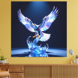 Impressão Em Tela Elegantes Glasdesign Kunst in ihrer klarsten Form