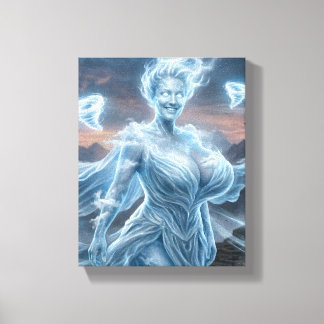 Impressão Em Tela Elemental do Ar
