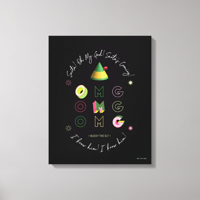 Impressão Em Tela Elf o Filme | PAPAIS NOEIS OMG (Frente)