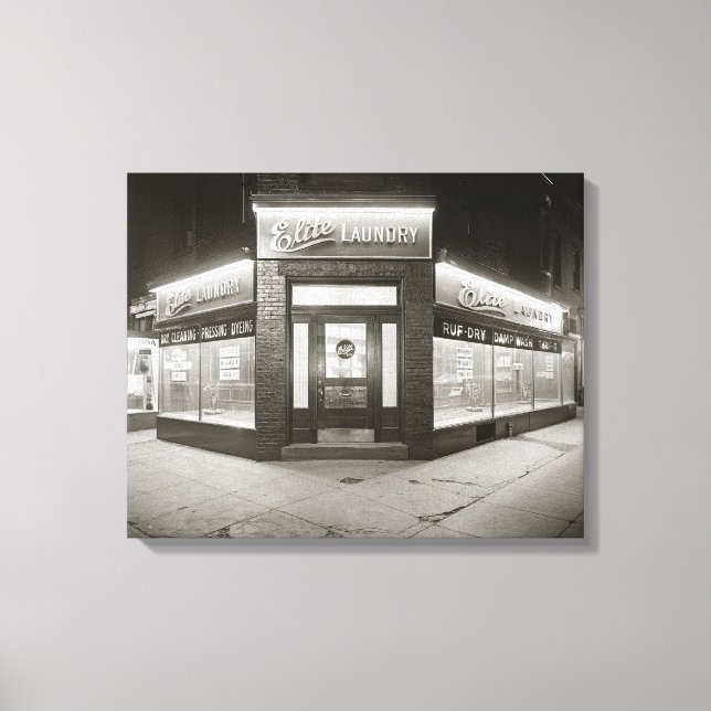 Impressão Em Tela Elite Laundry, 1928 (Frente)