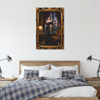 Impressão Em Tela Elodie Valtraine Hôtel dOrphée Paisagem Noturna Re