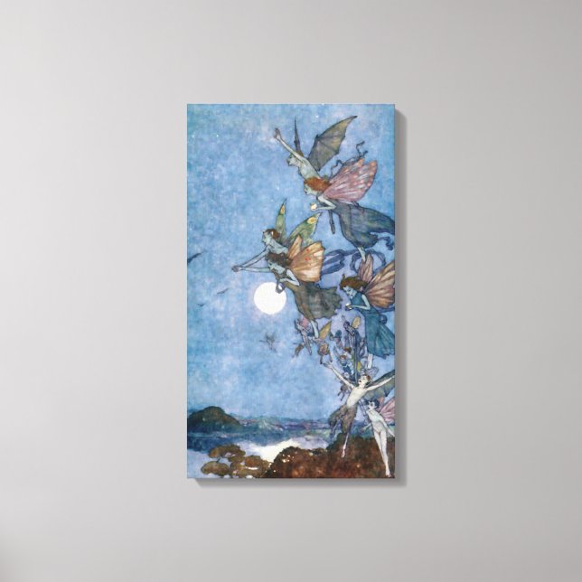 Impressão Em Tela Elves e Fadas do Tempest (Frente)