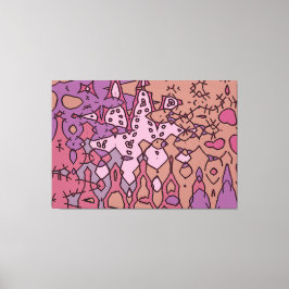 Impressão Em Tela Em Algum Lugar Em Noland