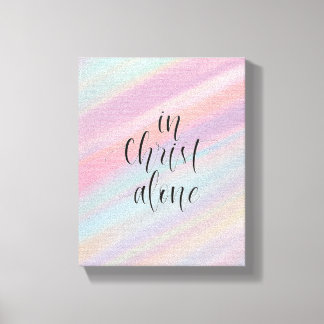 Impressão Em Tela Em Cristo sozinho