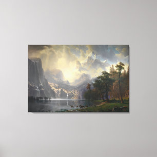 Impressão Em Tela Em Serra Nevada Por Albert Bierstadt