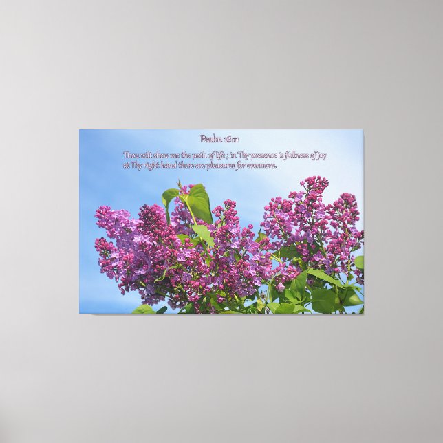 Impressão Em Tela Em Sua Presença (Frente)