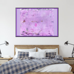 Impressão Em Tela Em um Sonho Nebuloso Roxo