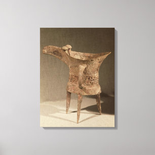 Impressão Em Tela embarcação Três-equipada com pernas do "chueh"