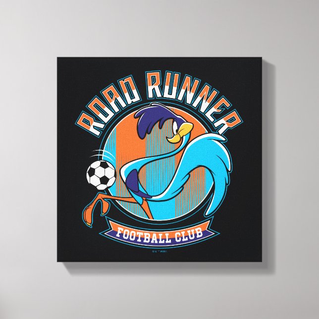 Impressão Em Tela Emblema do Clube de Futebol ROAD RUNNER™ (Frente)