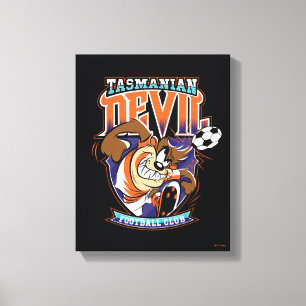 Impressão Em Tela Emblema do Clube de Futebol Tasmanian Devil