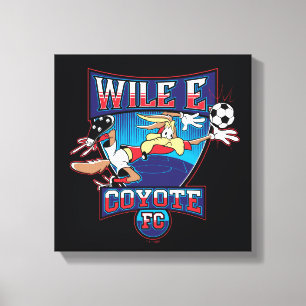 Impressão Em Tela Emblema do Clube de Futebol WILE E. COYOTE™
