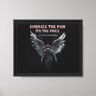 Impressão Em Tela "Embrace a dor" Angel of Progress Wall Art