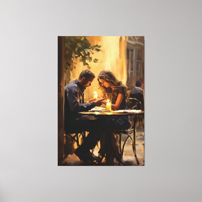 Impressão Em Tela Embraço Eterno" (Frente)