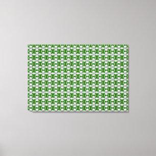Impressão Em Tela Emerald Diamond Gemstone Art Green