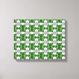 Impressão Em Tela Emerald Diamond Gemstone Art Green