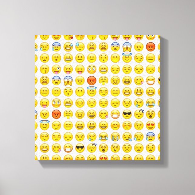 Impressão Em Tela emoji (Frente)