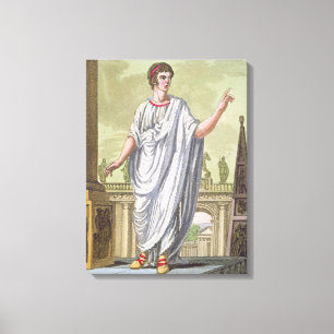 Impressão Em Tela Emprego de reivindicação do cidadão romano, 'de