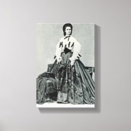 Impressão Em Tela Empress Elisabeth of Austria