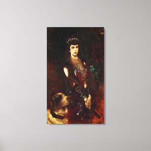 Impressão Em Tela Empress Elizabeth, da Áustria, 1883