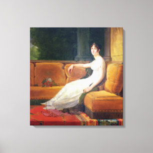 Impressão Em Tela Empress Josephine em Malmaison, c.1801