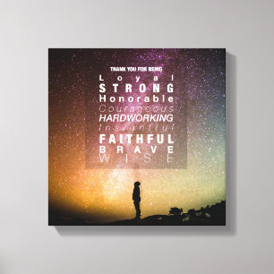 Impressão Em Tela Encanto celestial #2 (12x12)