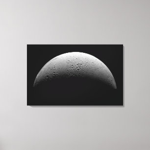 Impressão Em Tela Enceladus, lua de Saturno
