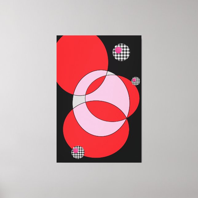 Impressão Em Tela Encircled Alpha (Frente)