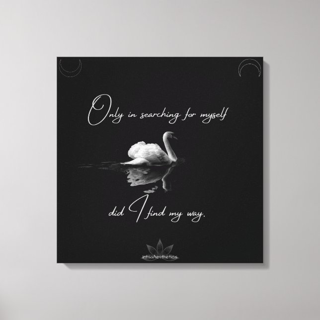 Impressão Em Tela Encontrar o meu caminho (Frente)