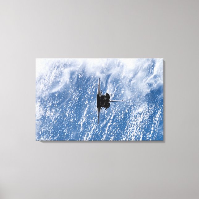 Impressão Em Tela Endeavor do Shuttle do Espaço 18 (Frente)