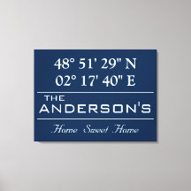 Endereço Doméstico do Nome da Família Latitude Lon