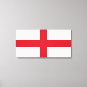 Impressão Em Tela English Flag (Inglaterra)