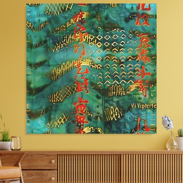 Impressão Em Tela Enigma Místico (Insitu(Sala de estar))