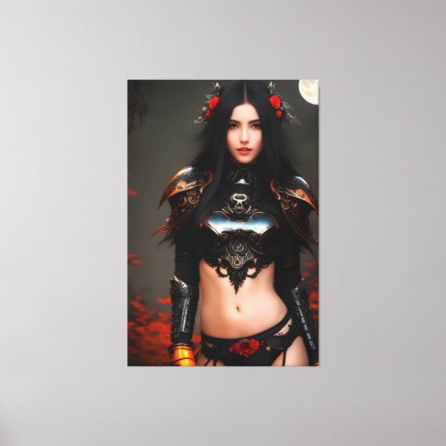 Impressão Em Tela Ensaio dos Rosas selvagens 083 (Frente)