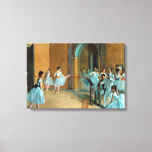 Impressão Em Tela Ensaio no Foyer da Ópera La Rue