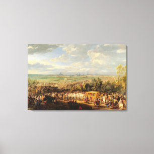 Impressão Em Tela Entrada de Louis XIV de Áustria no Arras