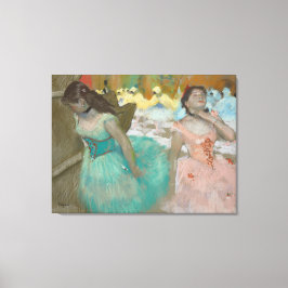 Impressão Em Tela Entrance of the Masked Dancers Degas