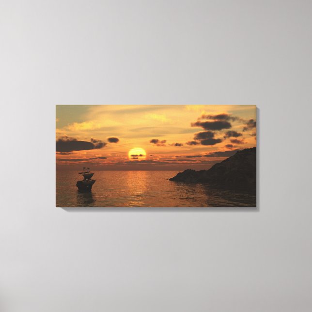 Impressão Em Tela Entrega à vela (Frente)